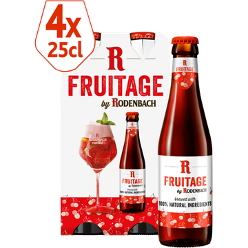 Rodenbach - FruitAge - Fles - 4 x 250ML - JUMBO
