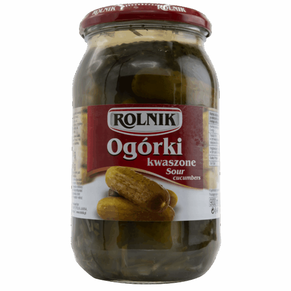 Rolnik Ogorki Kwaszone / Augurken zuur - PLUS
