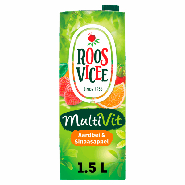 Roosvicee Multivit Aardbei Sinaasappel - PLUS