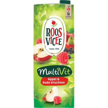 Roosvicee Multivit Appel & Rode Vruchten - JUMBO
