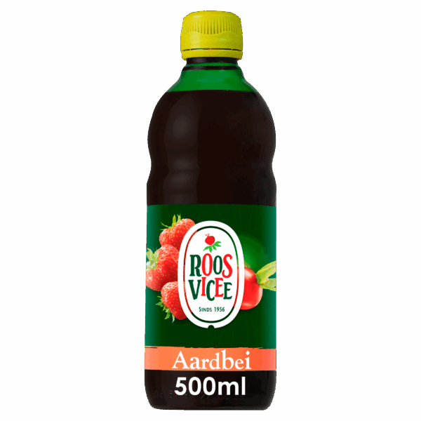 Roosvicee Siroop Aardbei - PLUS