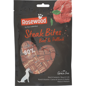 Rosewood Steak Bites Beef - JUMBO