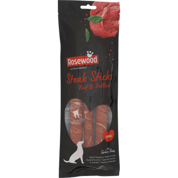 Rosewood Steak Sticks Large Beef - JUMBO