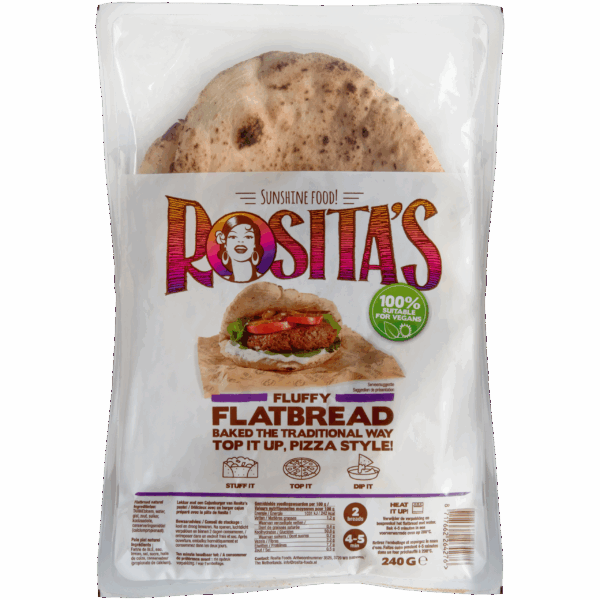 Rosita's Flatbread naturel - PLUS