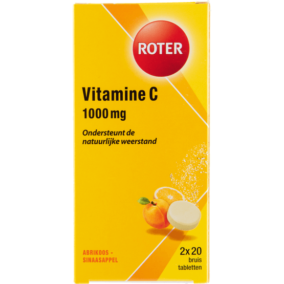 Roter Vitamine C bruistabletten duopak - Dirk