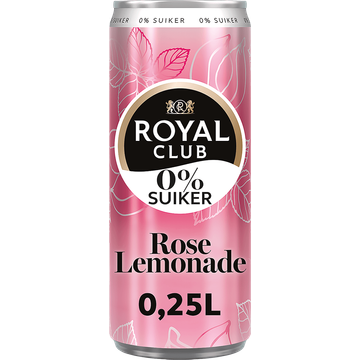 Royal Club 0% Suiker Rose Flavoured Lemonade - JUMBO