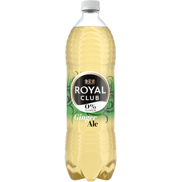 Royal Club Ginger Ale 0% Suiker Fles 1L - JUMBO