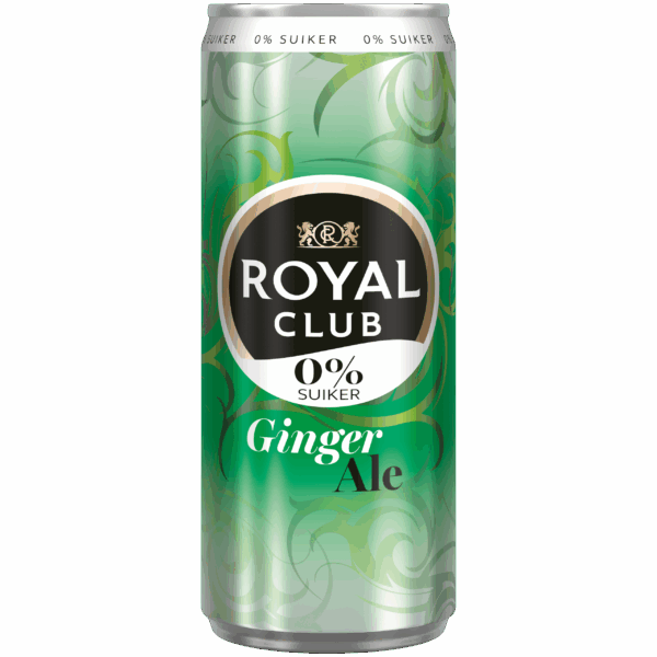 Royal Club Ginger Ale 0% Suiker - PLUS