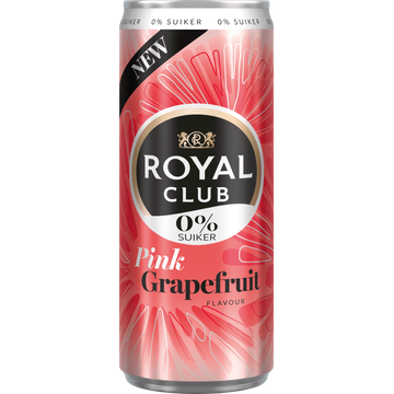 Royal Club Pink Grapefruit 0% 250ML - JUMBO