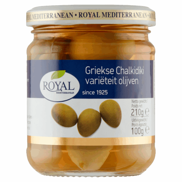 Royal Griekse Chalkidiki olijven - PLUS