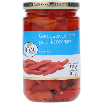 Royal Mediterranean Geroosterde Rode Paprikareepjes - JUMBO