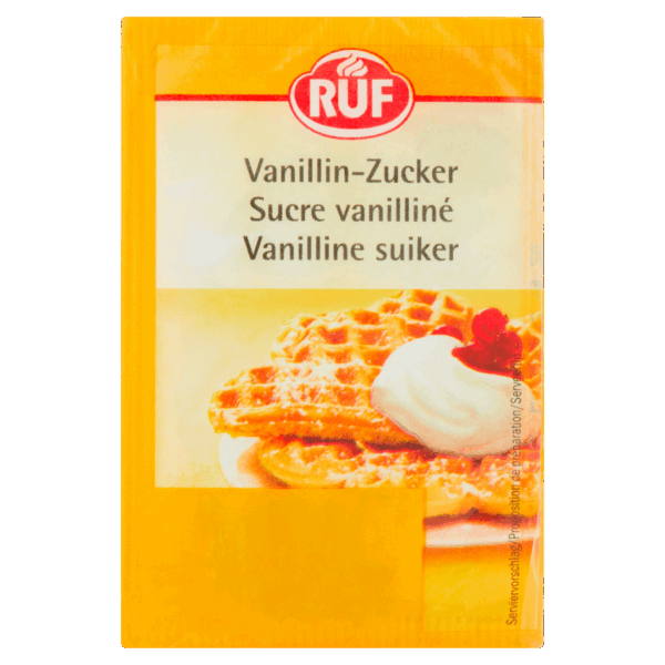 Ruf Vanillesuiker 10 zakjes x 8 gram - PLUS