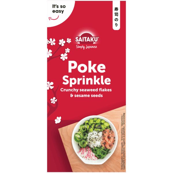 Saitaku Poke sprinkle crunchy seaweed flakes - PLUS