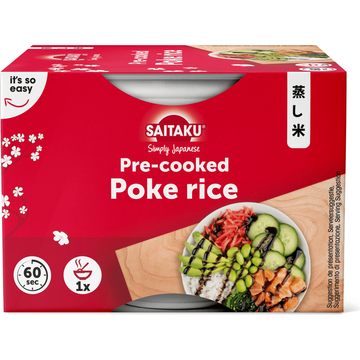 Saitaku Steamed Poke Bowl Rice - JUMBO