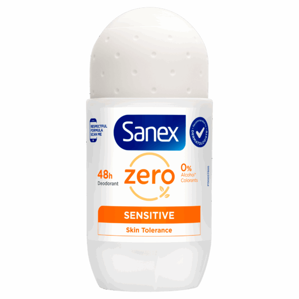 Sanex Deoroller Zero Sensitive Skin - PLUS