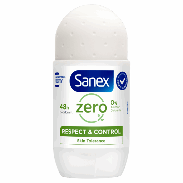 Sanex Deospray Deo Roller Zero% Respect - PLUS