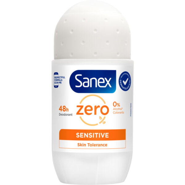Sanex Zero% Sensitive Deodorant Roller - Albert Heijn