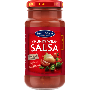 Santa Maria Chunky Wrap Salsa Hot - JUMBO