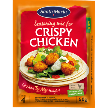 Santa Maria Crispy Chicken Kruidenmix Mild - JUMBO