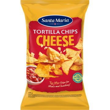Santa Maria Crispy Corn Tortilla Chips Cheese - JUMBO