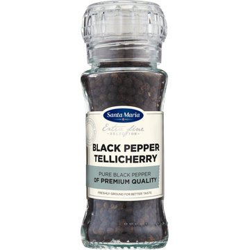Santa Maria Tellicherry Zwarte Peper met Molen - JUMBO