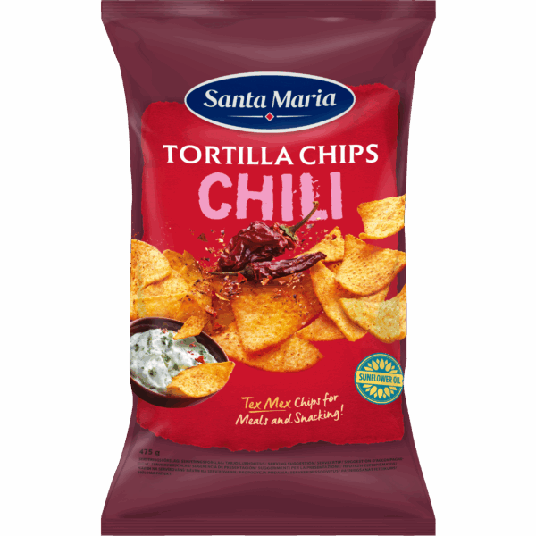 Santa Maria Tortilla Chips Chili - PLUS