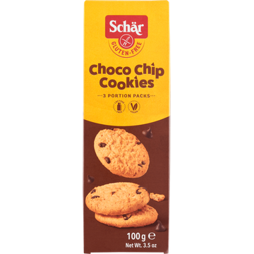 Schär Choco Chip Cookies Glutenvrij - JUMBO