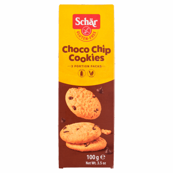 Schär Choco Chip Cookies glutenvrij - PLUS