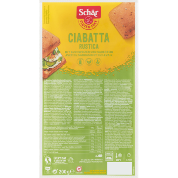 Schär Ciabatta Rustica Glutenvrij - JUMBO