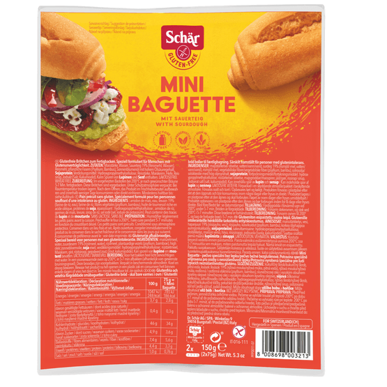 Schär Mini baguette glutenvrij - Dirk
