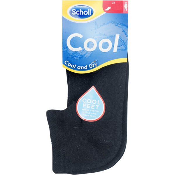 Scholl Sok Dames Cool & Dry Zwart 35-38 - Albert Heijn