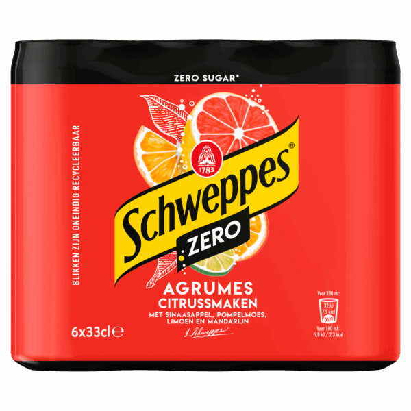 Schweppes Agrumes Zero - PLUS