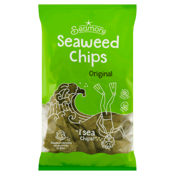 Seamore Seaweed Chips original - PLUS