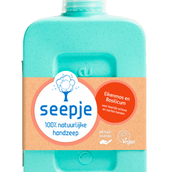Seepje Handzeep 'Eikenmos en Basilicum' - PLUS