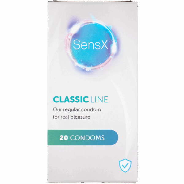 SensX Classic line condooms - PLUS