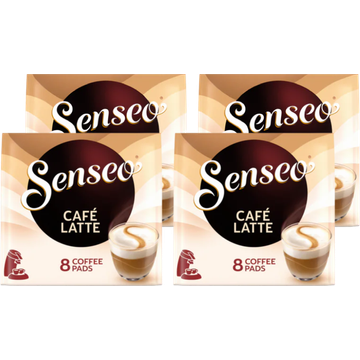Senseo Café Latte Koffiepads 4 x 8 Stuks - JUMBO
