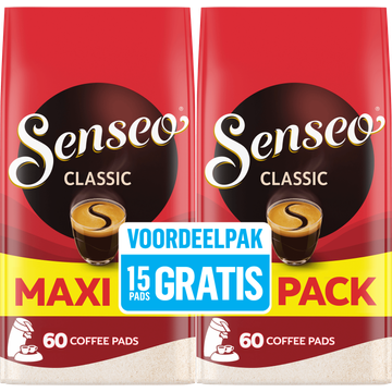 Senseo Classic Koffiepads 2x60 stuks - JUMBO