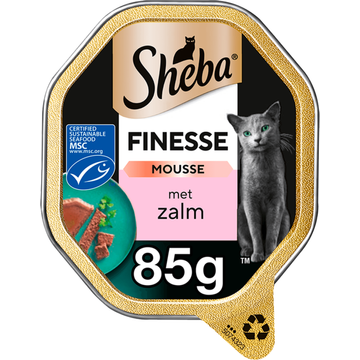 Sheba Finesse Mousse met Zalm - JUMBO