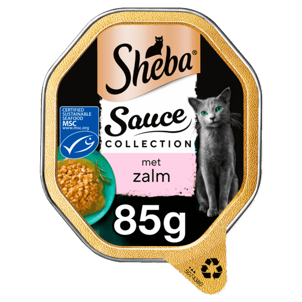 Sheba Sauce Lovers Zalm Alu Kuipje - PLUS