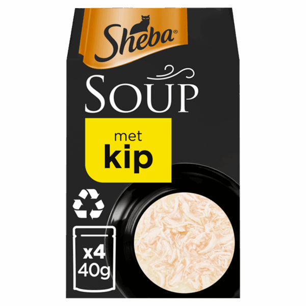 Sheba Soup Kip Kattenvoer - PLUS