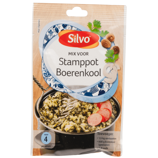 Silvo Mix voor boerenkoolstamppot - Dirk