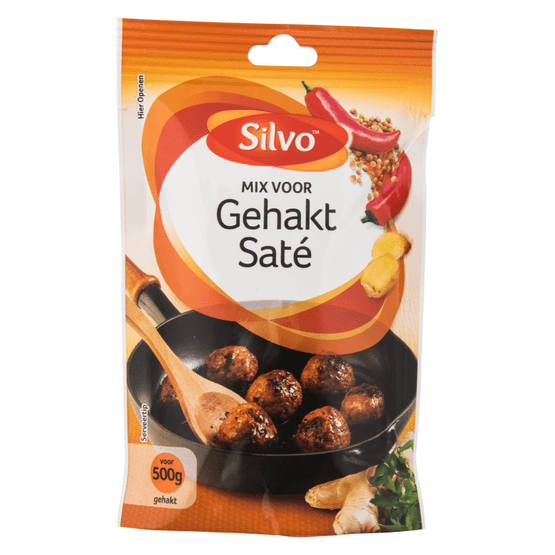 Silvo Mix voor gehakt saté - Dirk