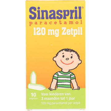 Sinaspril Paracetamol 120mg zetpil - JUMBO