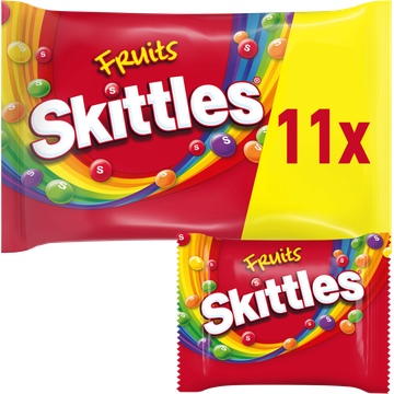 Skittles Fruits Mini's 11 Stuks - JUMBO