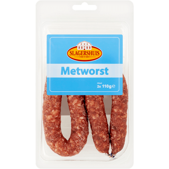 Slagerhuis Metworst 2 st. - Dirk