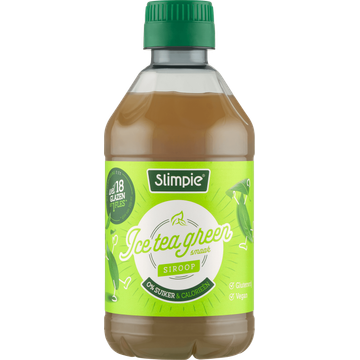 Slimpie Ice Tea Green Smaak Siroop - JUMBO