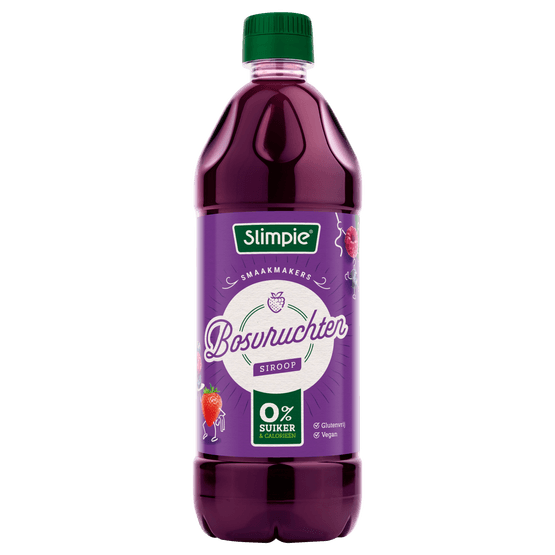 Slimpie Limonadesiroop bosvruchten - Dirk