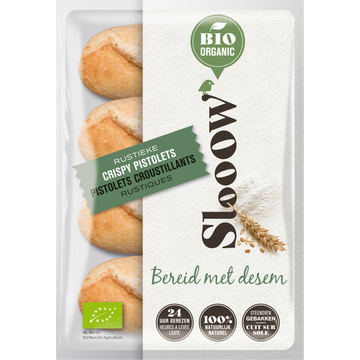 SlooOW Rustieke Crispy Pistolets - JUMBO