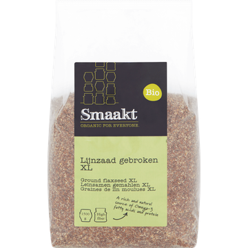 Smaakt Bio Lijnzaad Gebroken XL - JUMBO