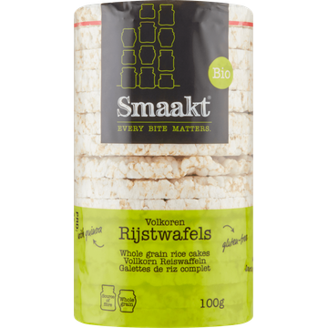 Smaakt Bio Volkoren Rijstwafels - JUMBO